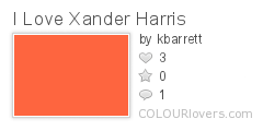 I Love Xander Harris