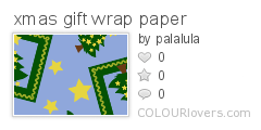 xmas gift wrap paper