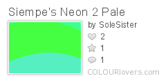 Siempe's Neon 2 Pale