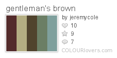 gentleman's brown