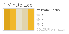 1 Minute Egg