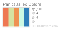 Panic! Jailed Colors