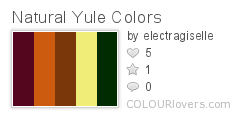 Natural Yule Colors