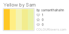 Yellow by Sam