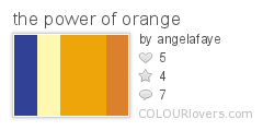 the power of orange