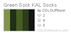 Green Sock KAL Socks