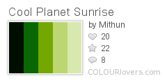 Cool Planet Sunrise