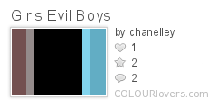 Girls Evil Boys