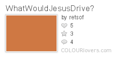 WhatWouldJesusDrive