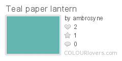 Teal_paper_lantern