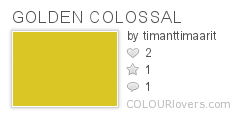GOLDEN COLOSSAL, DAC625