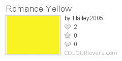 Romance_Yellow