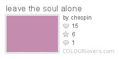 leave_the_soul_alone