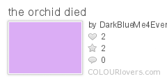 the_orchid_died