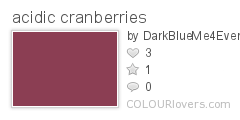 acidic_cranberries