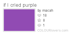 if_I_cried_purple