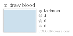 to_draw_blood