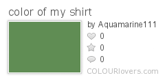 color_of_my_shirt