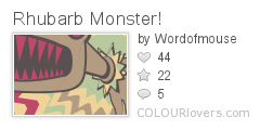 Rhubarb_Monster!