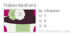 1009701 Haberdashery Hat Inspired Patterns & Colors