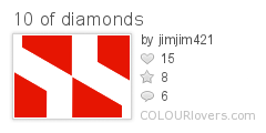 10 of diamonds