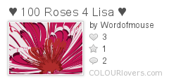 ♥_100_Roses_Lisa_♥