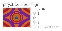psyched tree rings