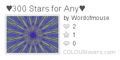 ♥300_Stars_for_Any♥