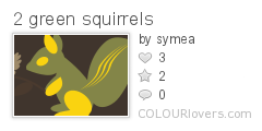 2_green_squirrels