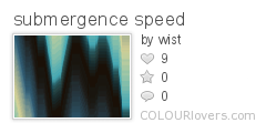 submergence_speed