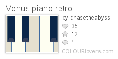 Venus_piano_retro