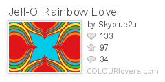 Jell-O Rainbow Love