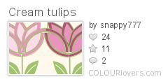 Cream_tulips