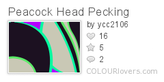 Peacock_Head_Pecking