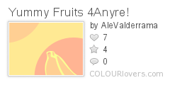 Yummy_Fruits_4Anyre!