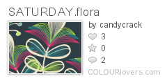 SATURDAY.flora