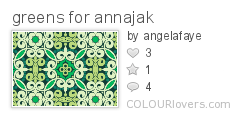 greens for annajak