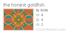 the honest goldfish.