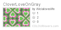 CloverLoveOnGray