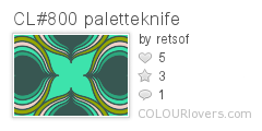CL#800 paletteknife