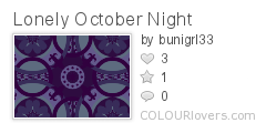 Lonely_October_Night