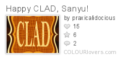 Happy_CLAD_Sanyu!
