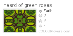 heard of green roses