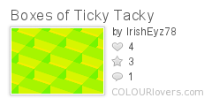 Boxes of Ticky Tacky