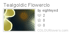 Tealgoldic_Flowerclo