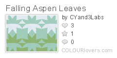Falling Aspen Leaves