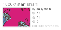 1000♡_starfishian!