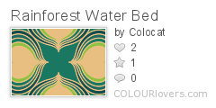 Rainforest Water Bed