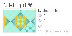 full-tilt_quilt❤