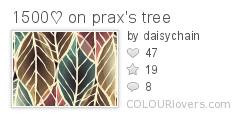 1500♡_on_praxs_tree
